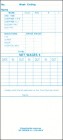 Maruzen ATR-501W Weekly Payroll Time Cards (box of 1000)
