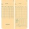 Maruzen ATR-501M Monthly Payroll Time Cards (box of 1000)