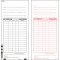 Lathem E7 Two-Sided Payroll/Job Costing Time Cards (box of 1000)