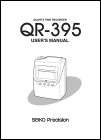 Seiko QR-395 User Manual