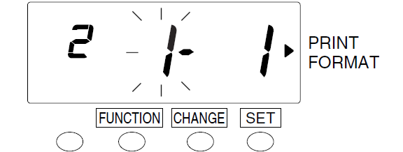 Seiko QR-395 Time Clock (change print format - step 5)