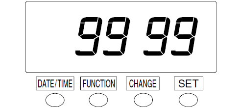 Seiko QR-395 Time Clock (change password - step 3)