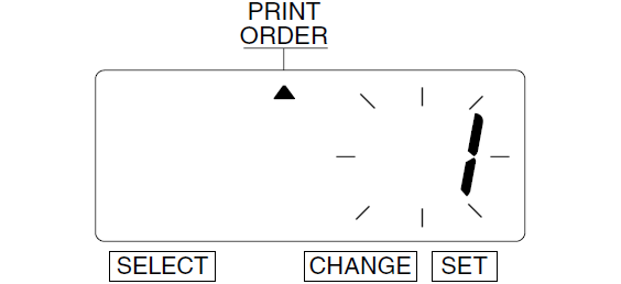 Seiko TP-5 Time Clock (change print format - step 3)