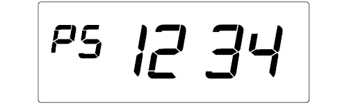 Seiko Z120 Time Clock (change password - step 10)
