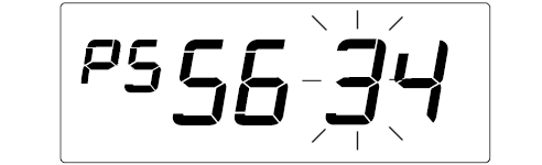 Seiko Z120 Time Clock (change password - step 13)