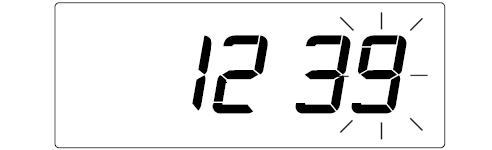 Seiko Z120 Time Clock (delete password - step 9)