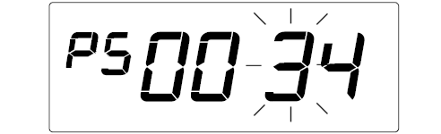 Seiko Z120 Time Clock (delete password - step 13)