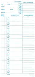 JC-10 Job Costing Time Cards (box of 1000)