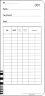 Seiko QR-375S Single-Sided Payroll Time Cards (box of 1000)