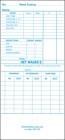 QR-550W Weekly Payroll Time Cards (box of 1000)