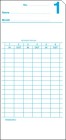 QR-550M Monthly Payroll Time Cards (box of 1000)