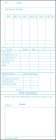 Seiko Z120W Weekly Payroll Time Cards (box of 1000)