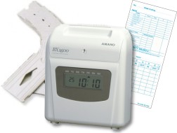 Amano BX-1600 Time Clock Package